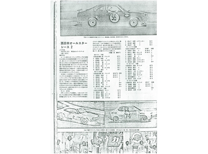 AUTOテクニック 1974年6月9日 西日本オールスターレース2 野呂山スピードパーク