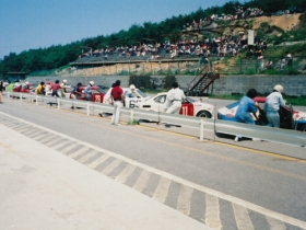 1973年6月9日 西日本オールスターレースNo.Ⅱ ルマン式スタート 野呂山スピードパーク